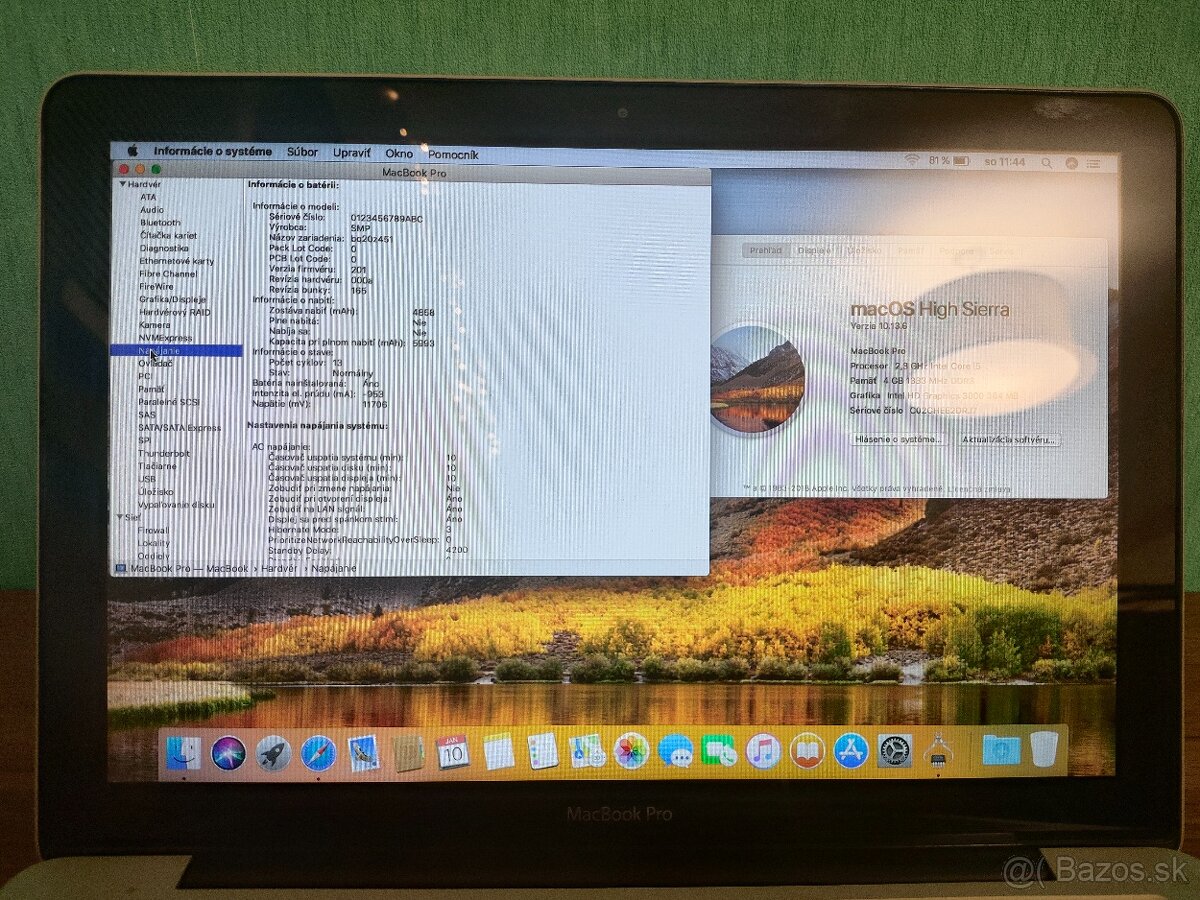 MacBook Pro A1286 – i5 / 4 GB / 320 G - 5