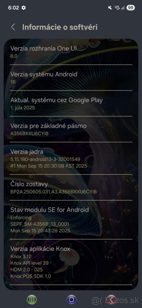Samsung Galaxy A35 5G – plne funkčný – drobná prasklina (poz - 5