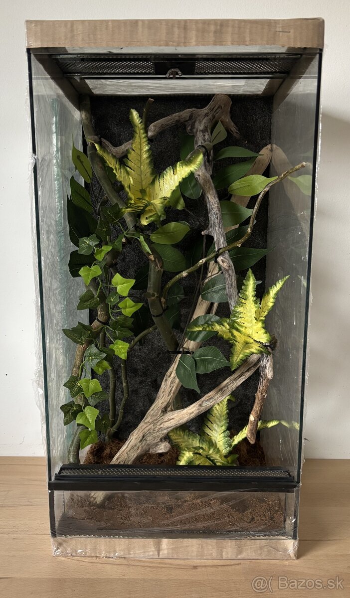 Zariadené terárium 30x30x50 a 30x30x60 - 5