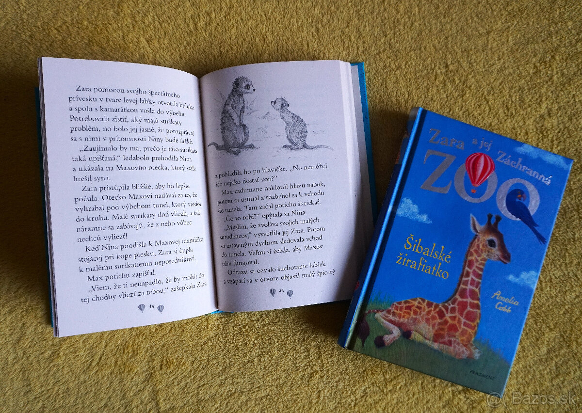 2 knihy Zara a jej záchranná ZOO - 5