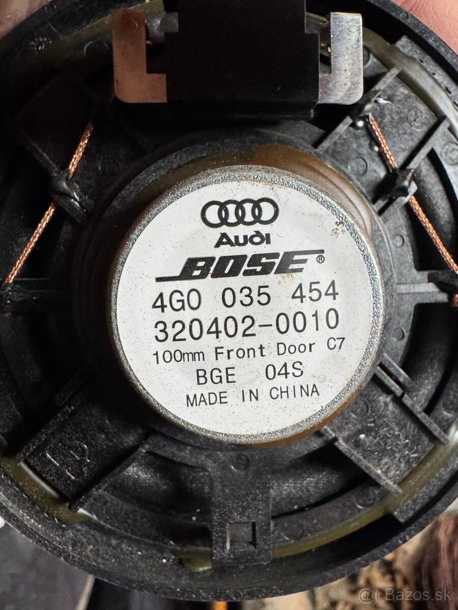 Reproduktory Bose Audi A6 C7 2017 - 5