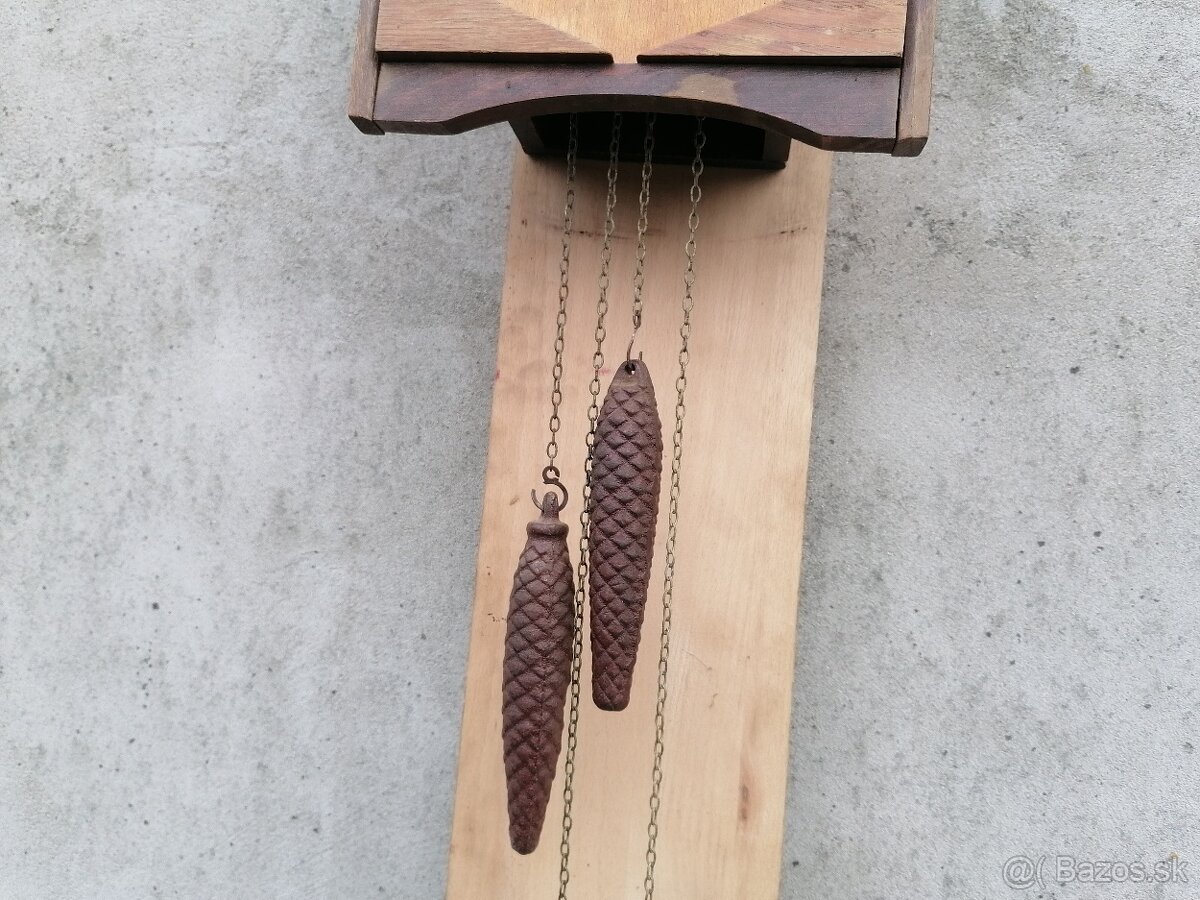 Predám staré drevené kukučkové hodiny - 5