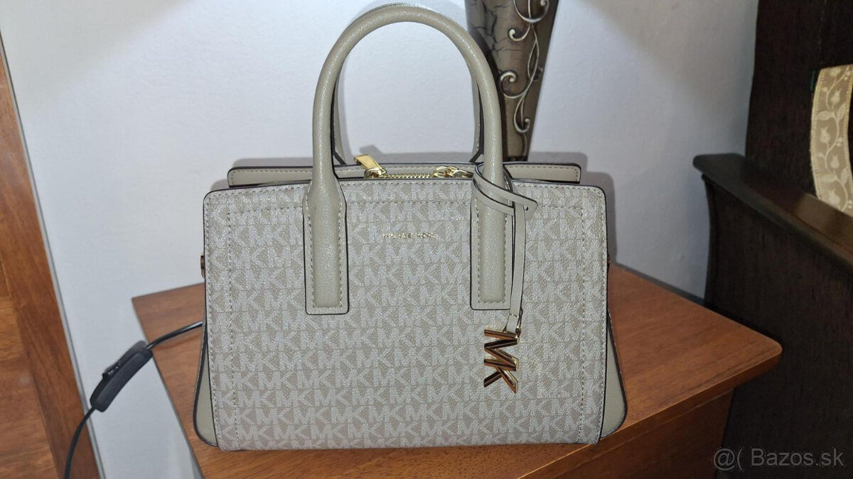 béžová kabelka michael kors malá - nová - 5
