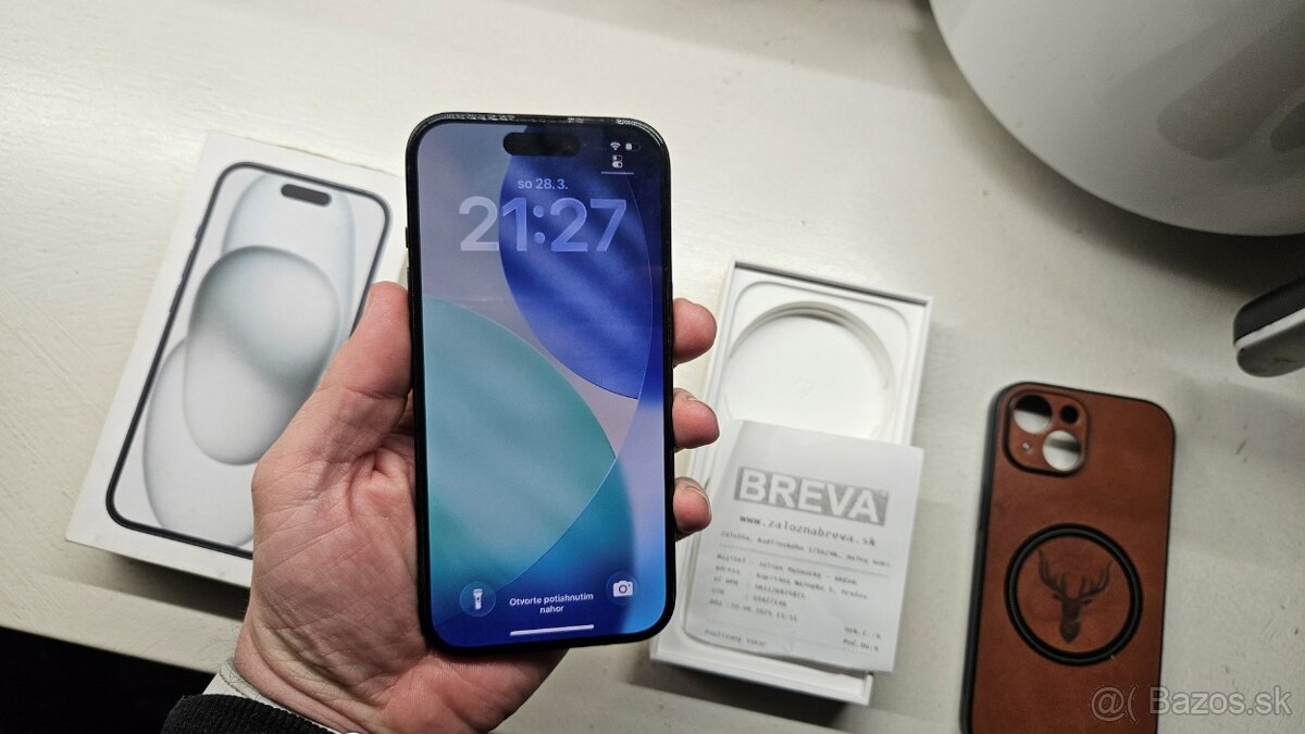 Apple iPhone 15 tmavý 128GB - aj vymením - 5