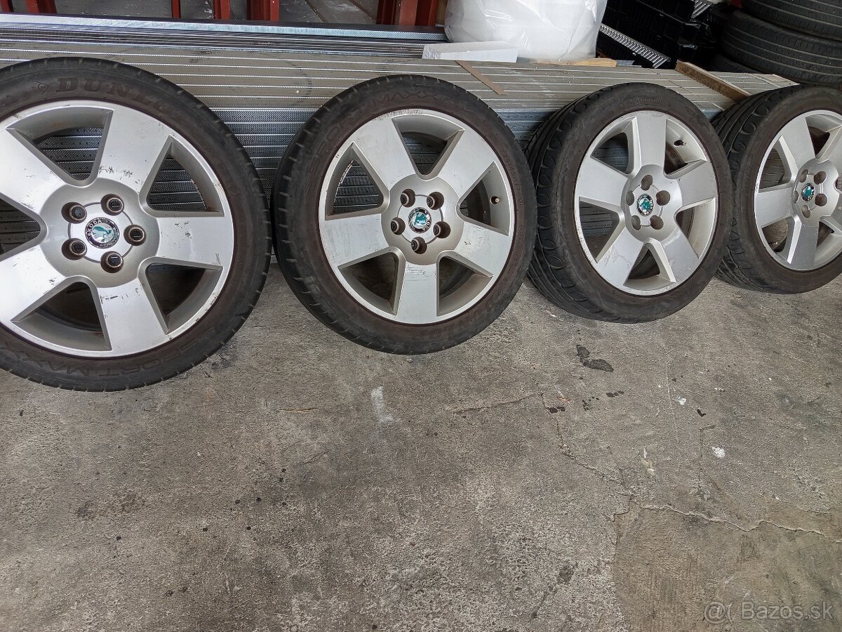 Letné pneumatiky 225/45 r17 Škoda - 5