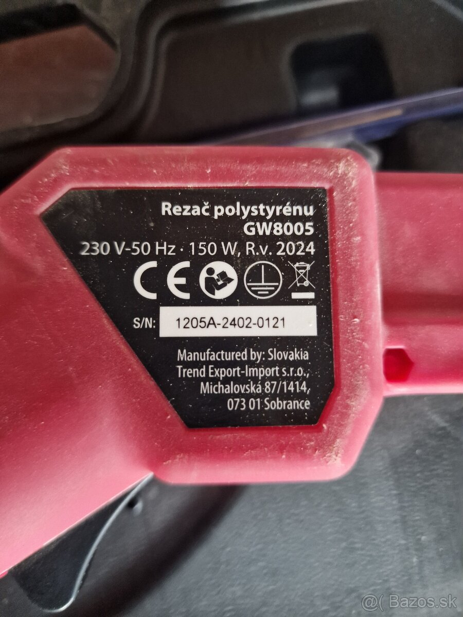 Sada rezanie polystyrenu - 5