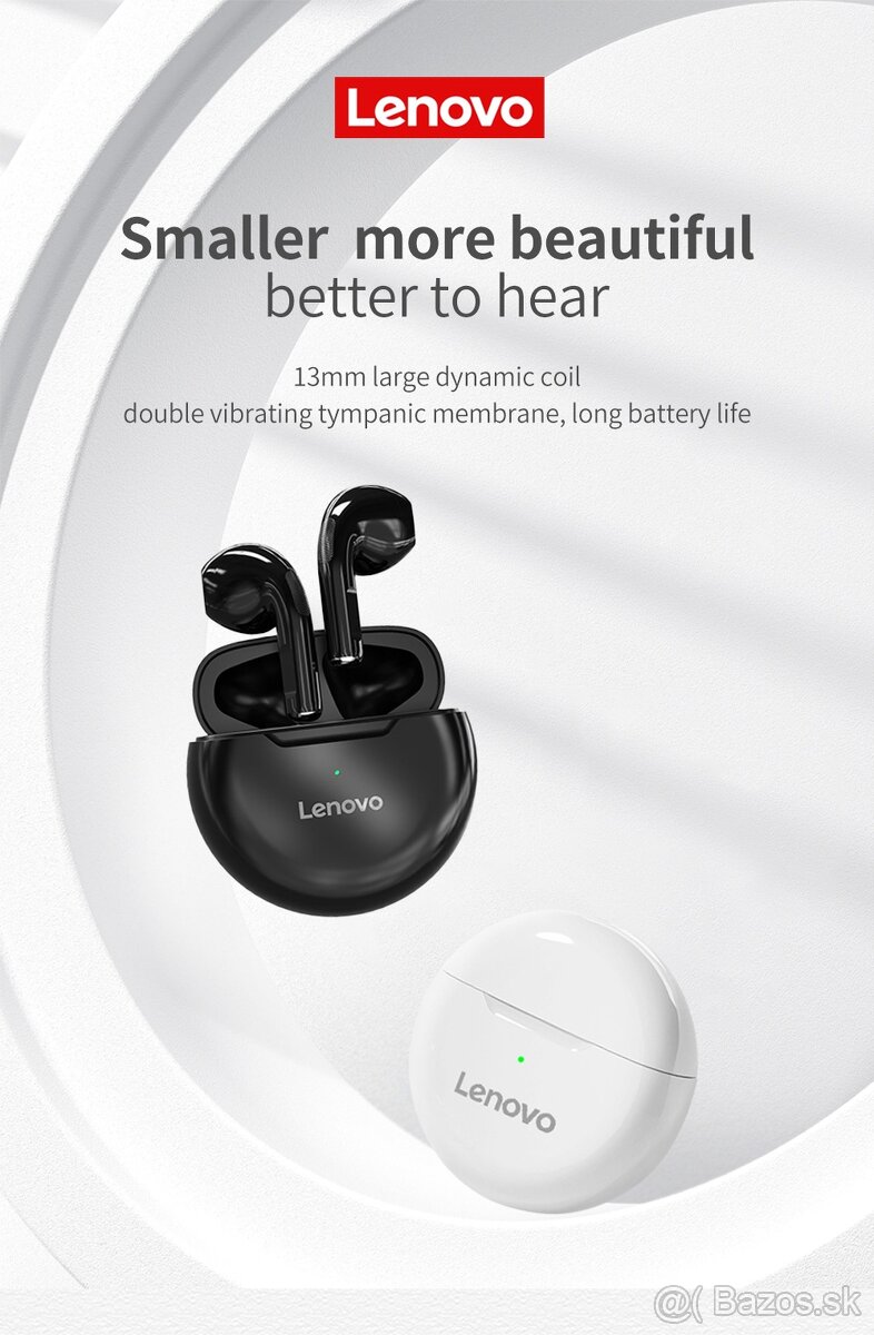 Predam sluchatka sluchadla nove Lenovo HT38 - 5