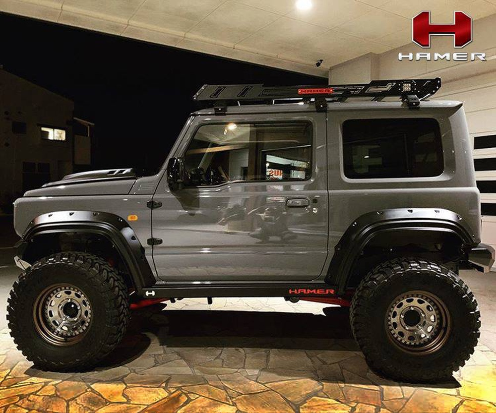 Bočné ochranné nášľapy HAMER na Suzuki Jimny 2018+ - 5