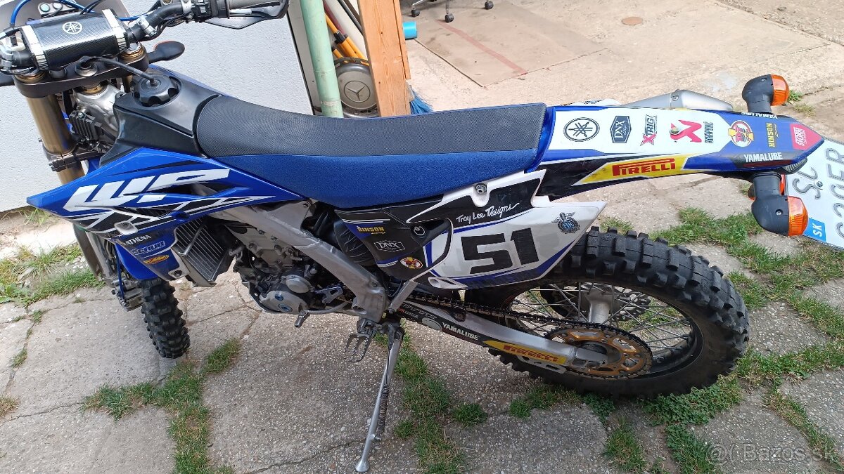 Predám Yamaha WR 450 s TP a ŠPZ,r.v 2017