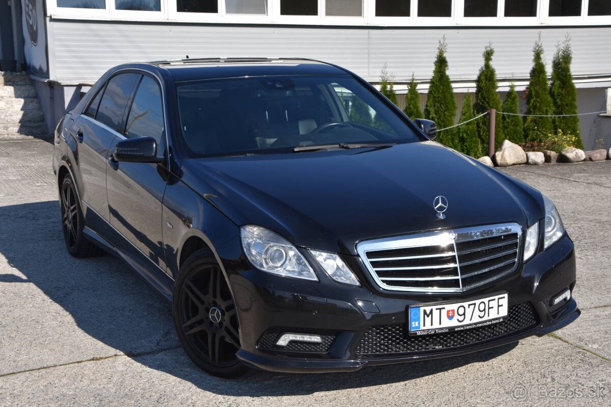 Mercedes-Benz E trieda Sedan 350 CDI Blue Elegance 4matic - 5