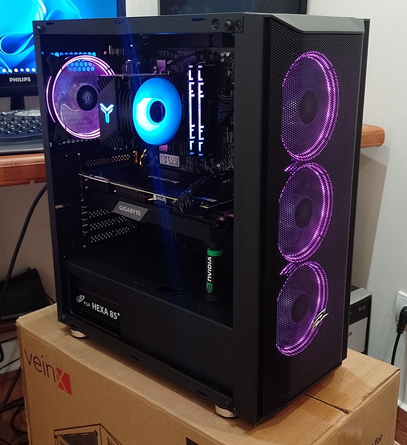 Hernú zostavu s RTX 2070 Super/8GB +R5+ARGB+ NVMe+WIN 11Pro - 5