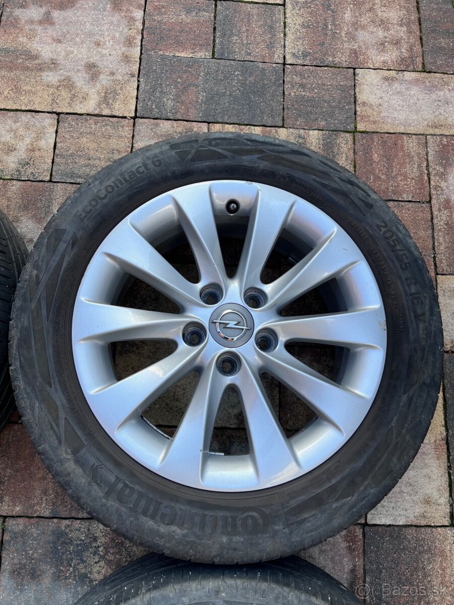 Orig. hliníkové disky Opel R16, 5x110 - 5