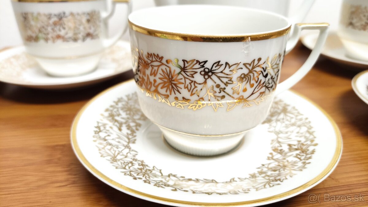 Kávová súprava, šálky Pirkenhammer - 5