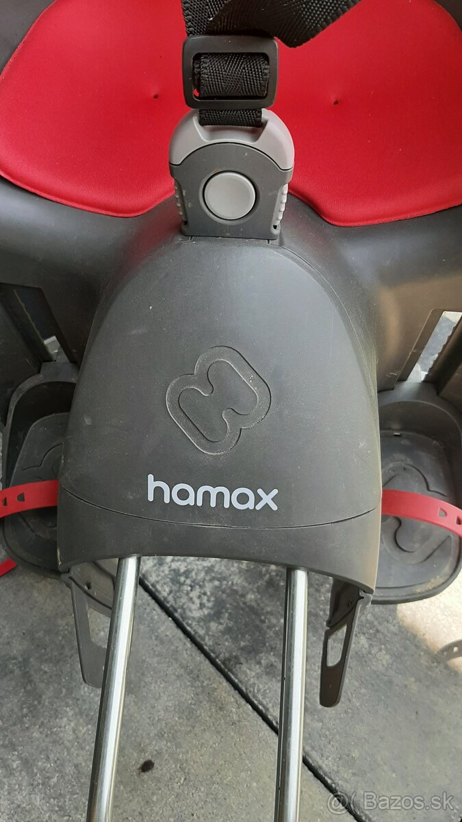 Detská sedačka na bicykel HAMAX + domček na upevnenie - 5
