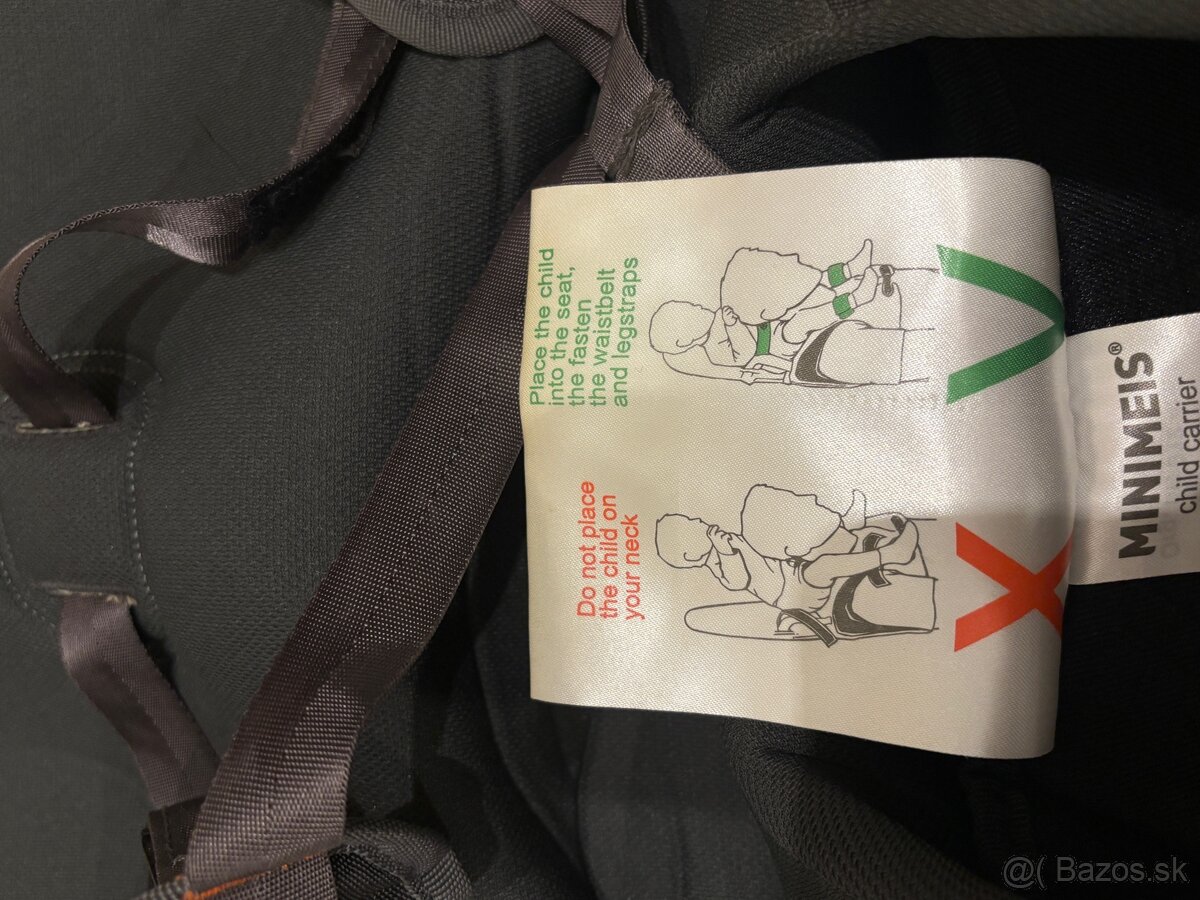 turistický nosič na ramená MINIMEIS - 5