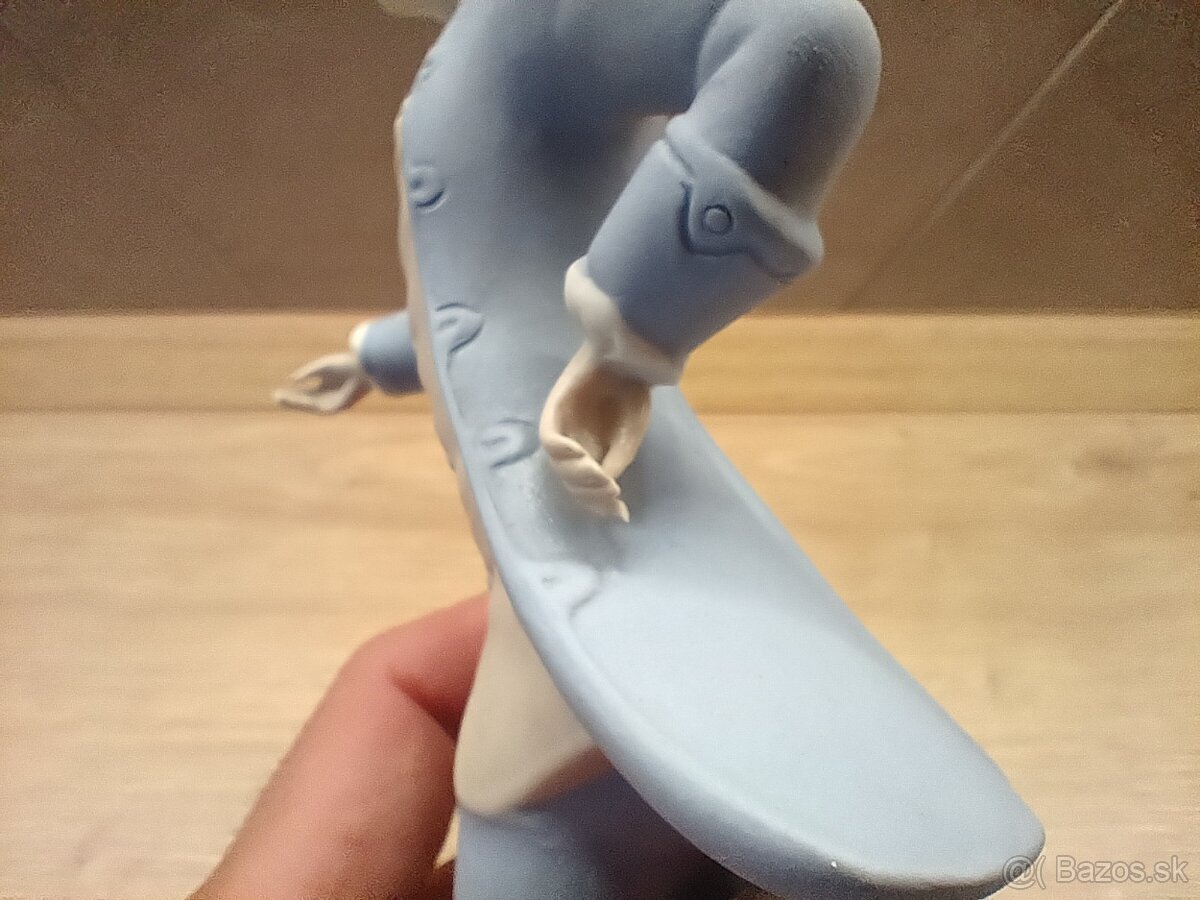 socha Royal Dux, rokokový tanečník - 5