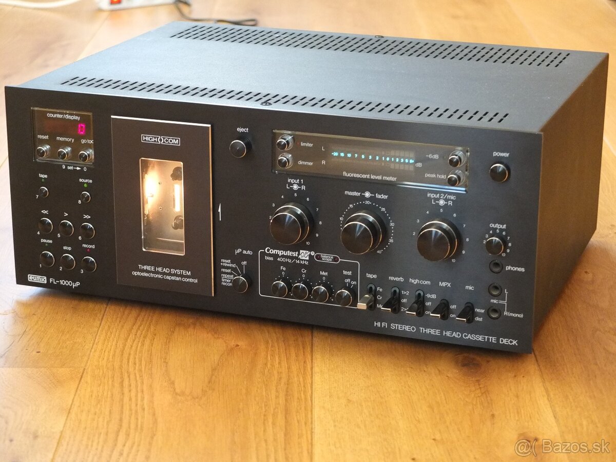 EUMIG T-1000 Vzácný Vintage Stereo Tuner na opravu - 5