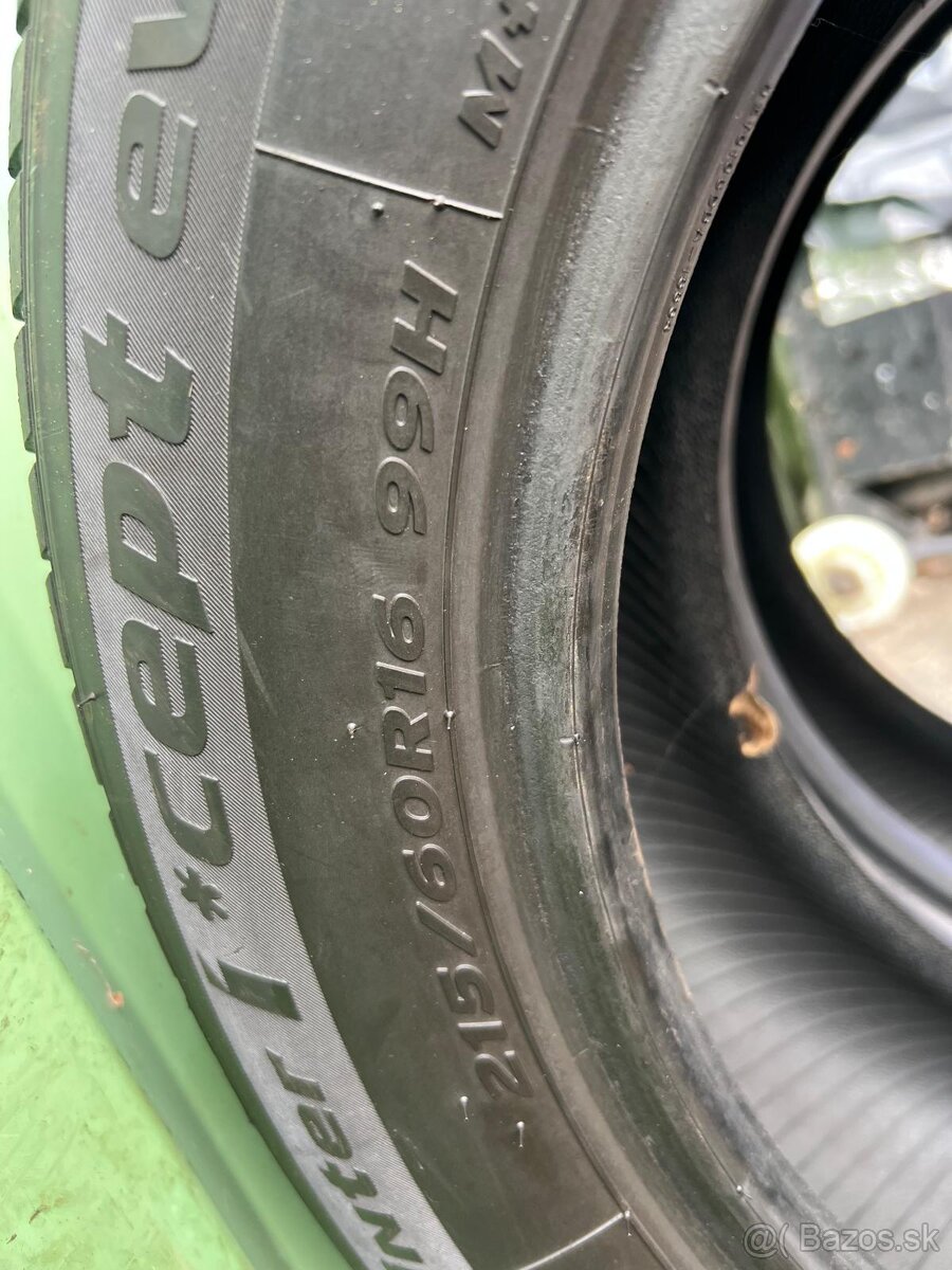 Zimné pneumatiky Hankook 215/60R16 - 5