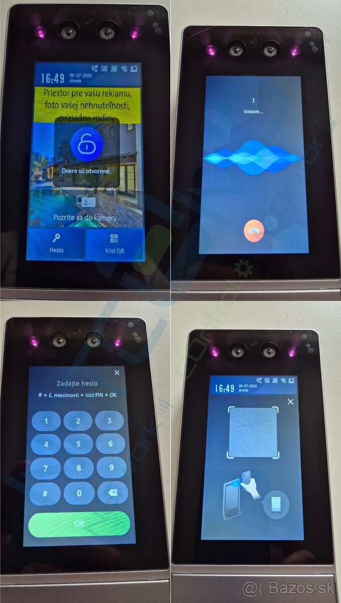 Kamery, prístupové systémy, vrátniky, dátové rozvody - 5