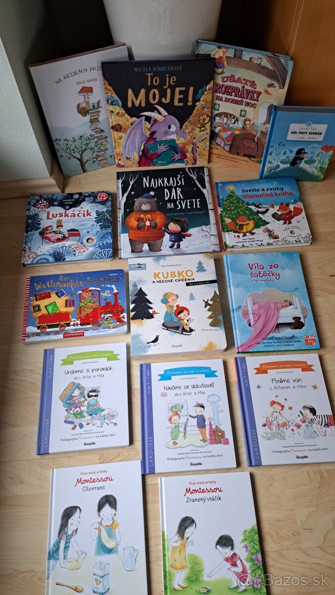 Vianocne knihy- detske knihy od 2r - 5