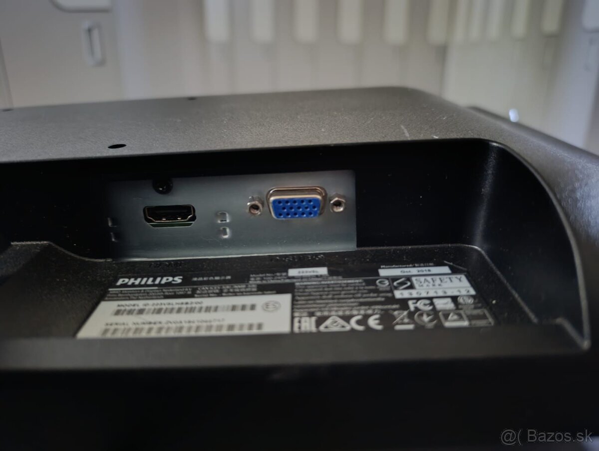 Monitor Philips 223V5L LED LCD 21,5" - 5