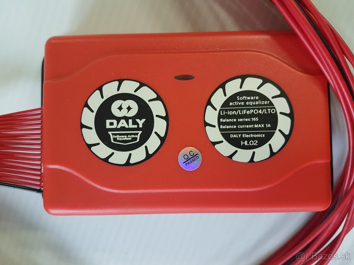 DALY BMS 200A s ventilátorom + aktívny balancér 1A - 5