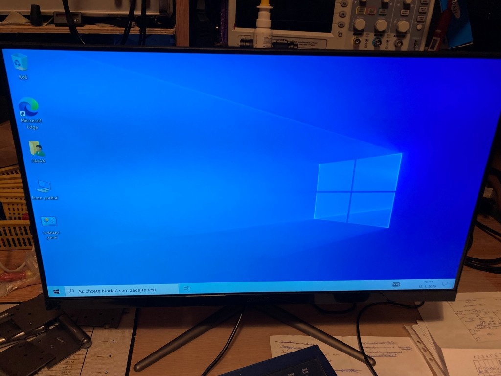 Predám all-in-one AiO UMAX U-ONE 24AL - 5