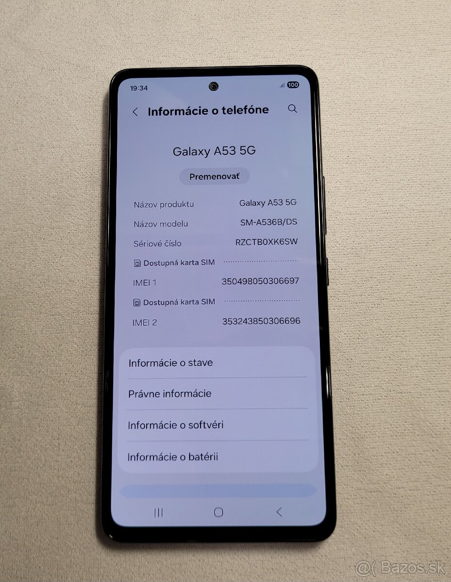 Samsung Galaxy A53 5G TOP stav - 5
