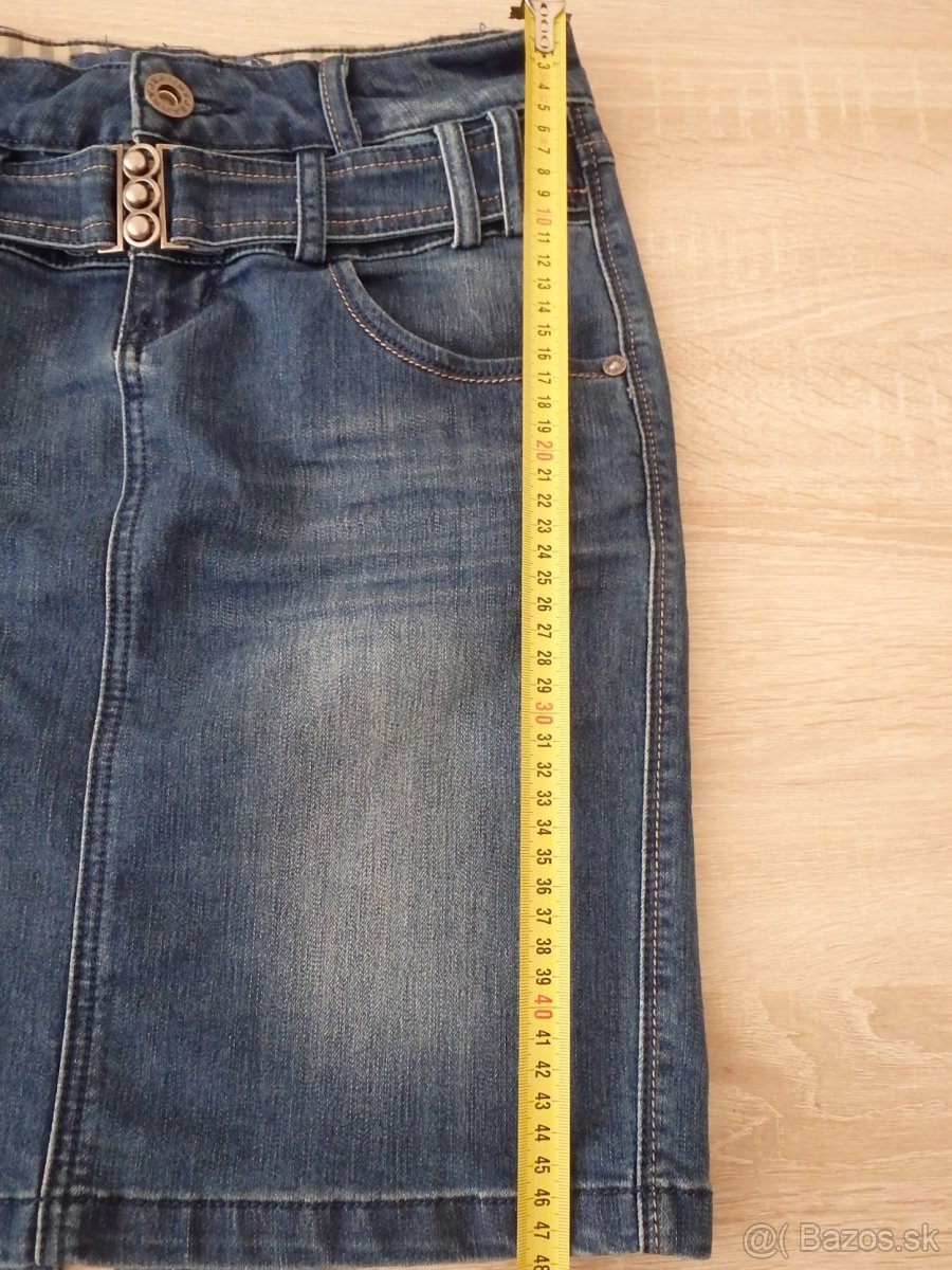 Dámska rifľová sukňa č. 28 - 5