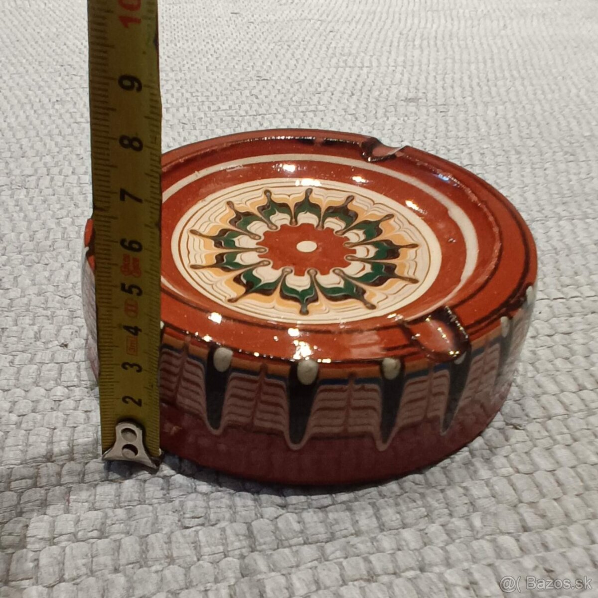 Bulharská keramika - váza + popolník - 5