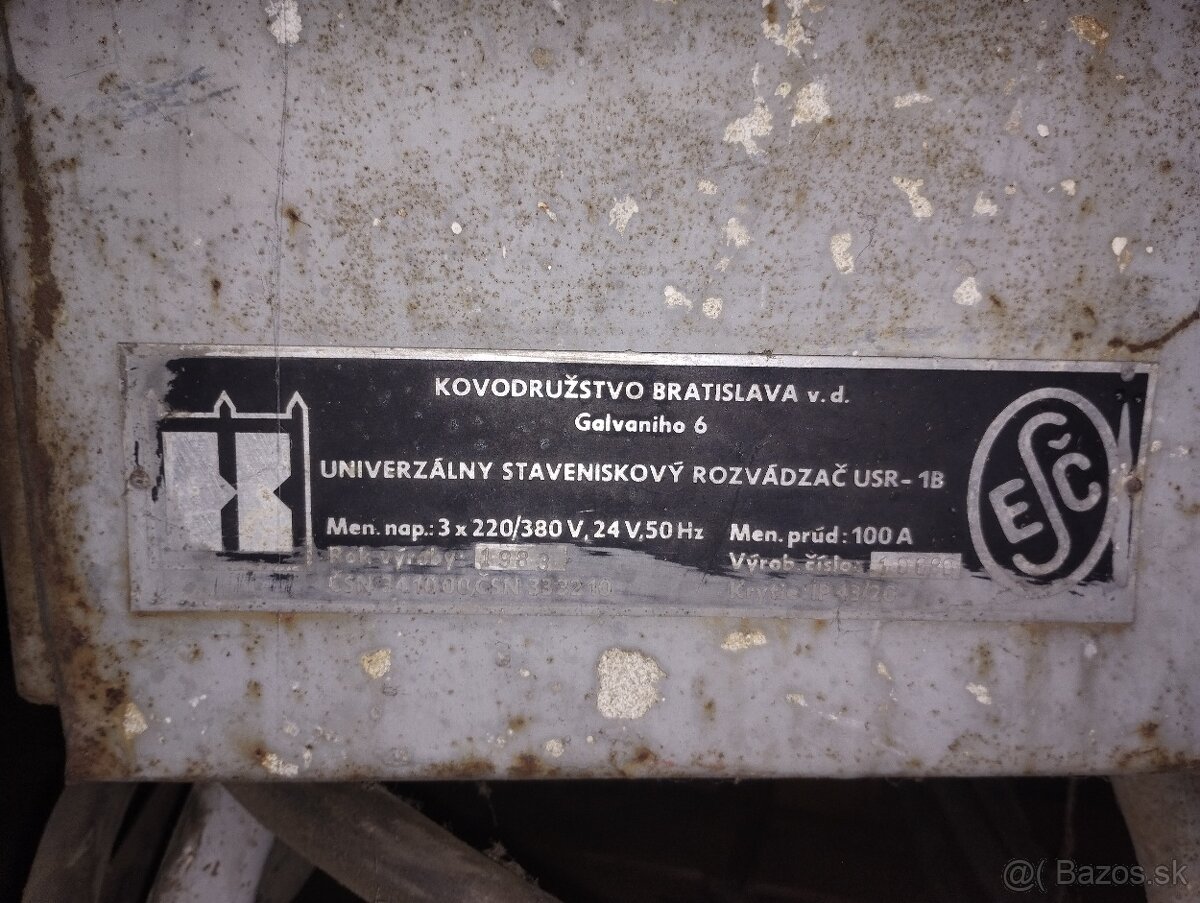 Stavebný rozvádzač , antoník - 5