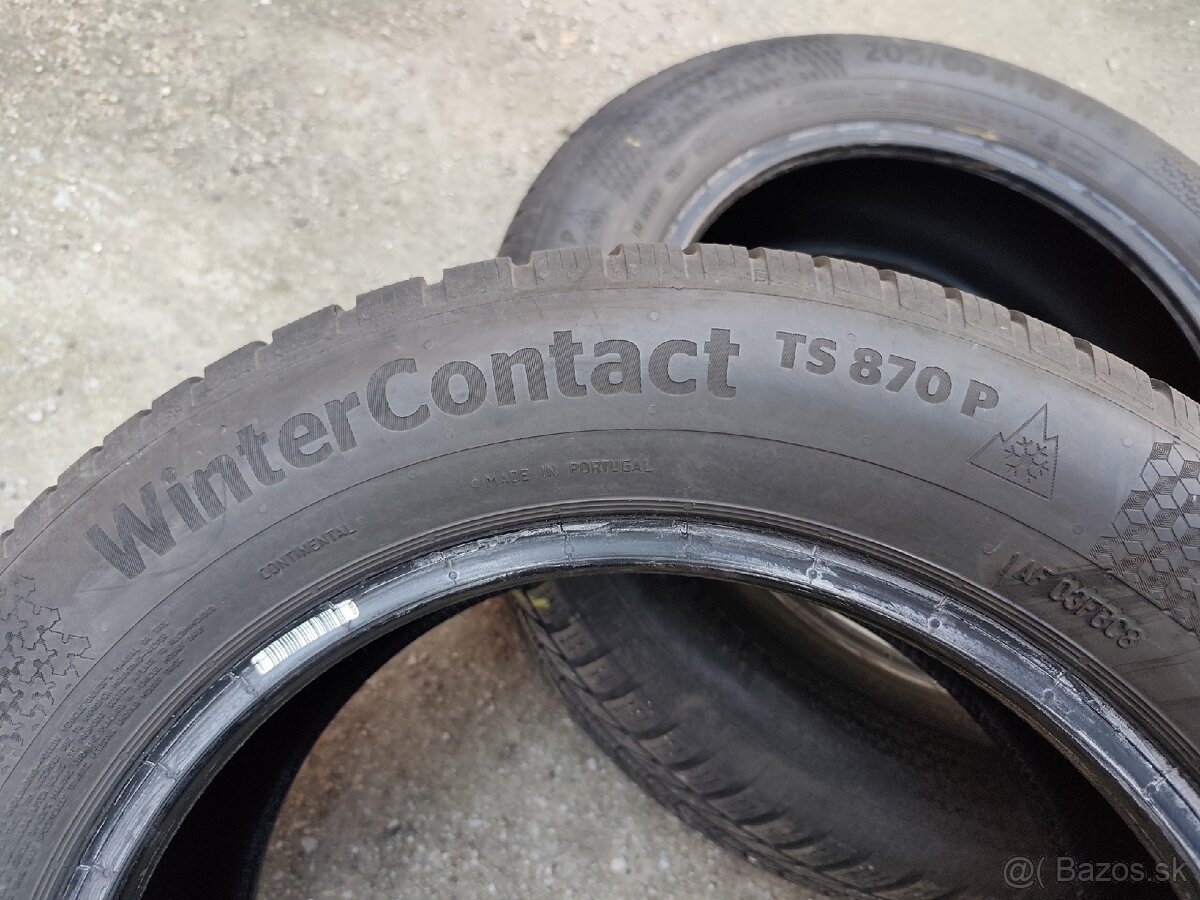 205/60R16 92H Continental zimná - 5