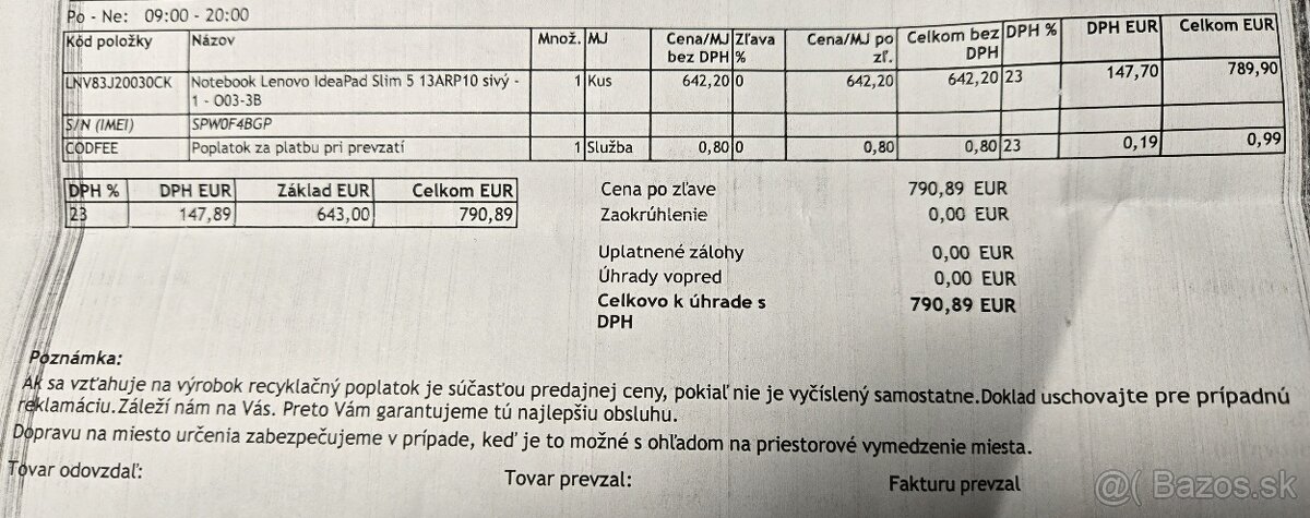 Lenovo IdeaPad Slim 5 13ARP10 13,3" - 5