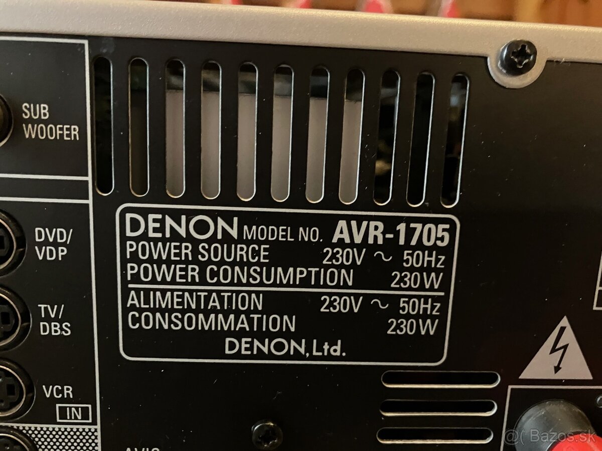 DENON AVR-1705 - 5