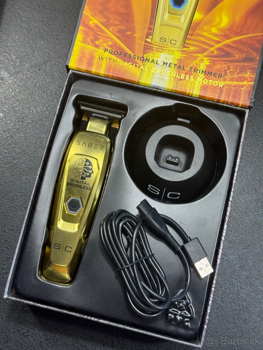 StyleCraft Saber barber set / clipper + trimmer + shaver - 5