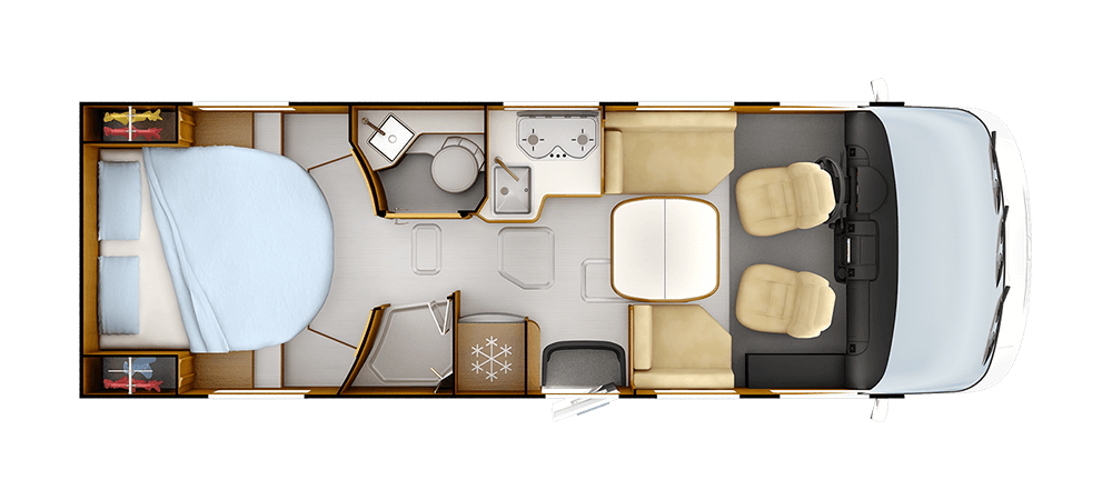 Rapido M96 Mercedes Markíza, Klíma, Solar, El. nohy, ALKO - 5