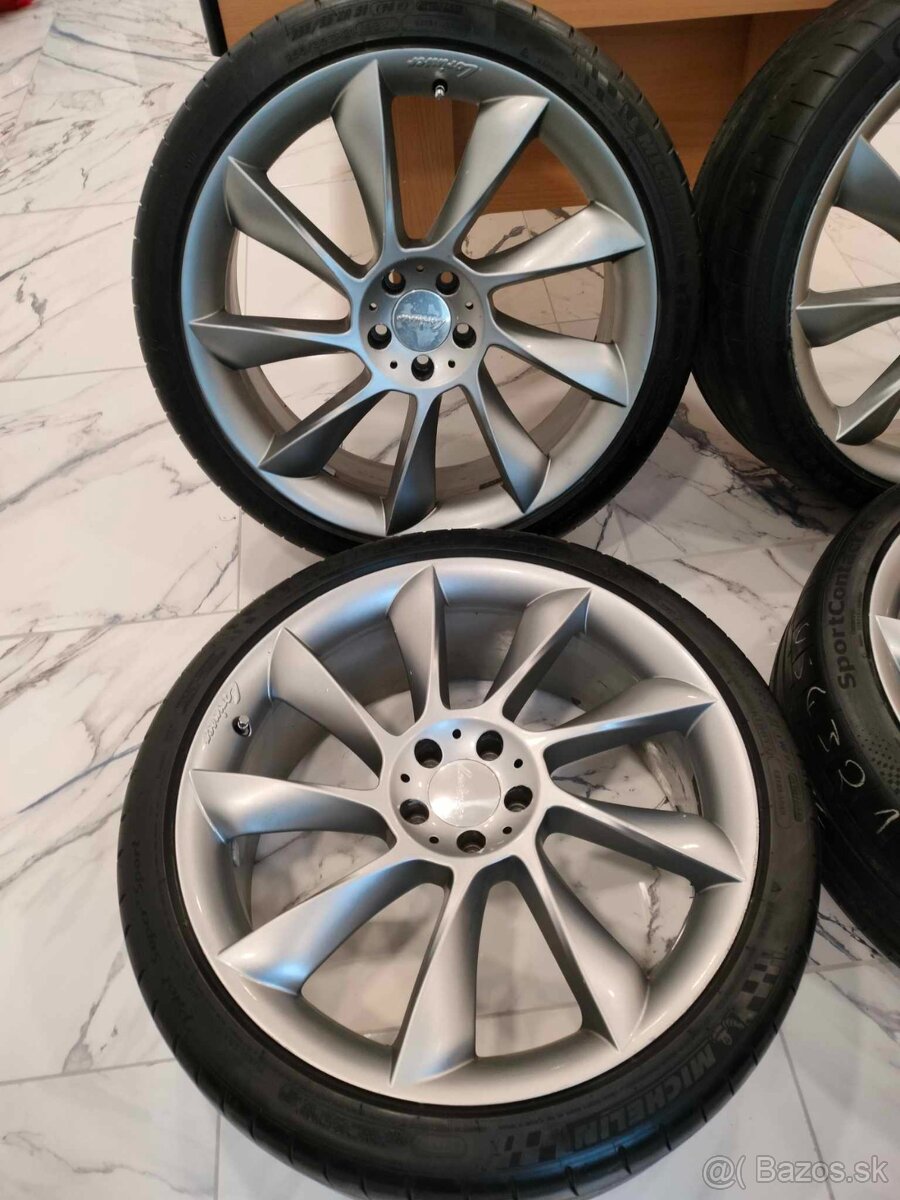 4ks alu disky orig. Lorinser 5x112 r21 + pneu - 5