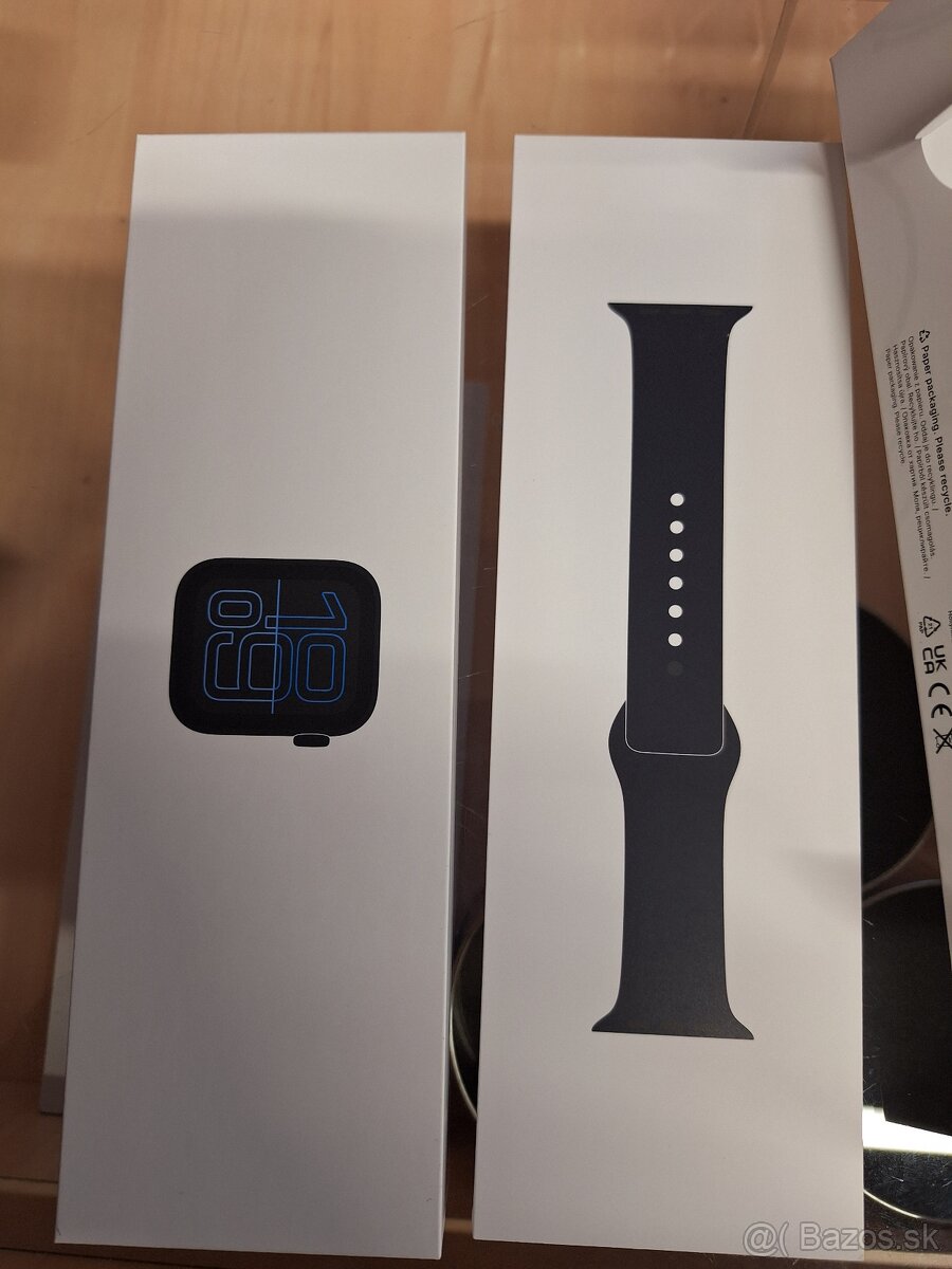 Apple Watch SE 3 GPS 44mm Midnight Aluminium Case with Midni - 5