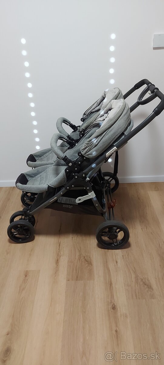 Kočík pre dvojičky Valco Baby Snap Ultra Duo - 5