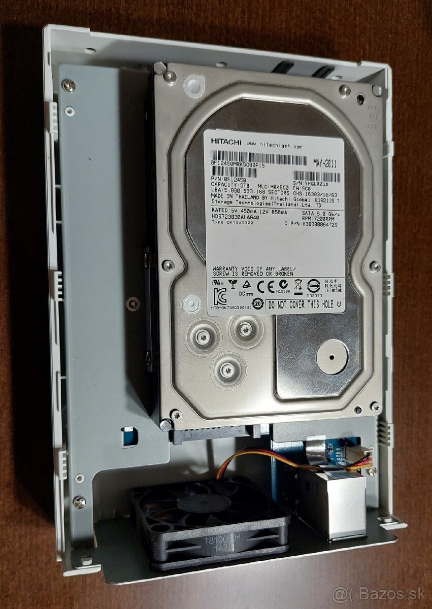 Rezervovane Predám NAS Synology DS119j +3tb disk - 5