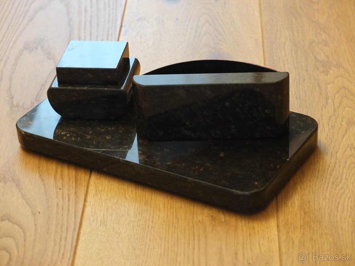 Psací leštěná souprava kalamář Top stav----Obrazy - 5