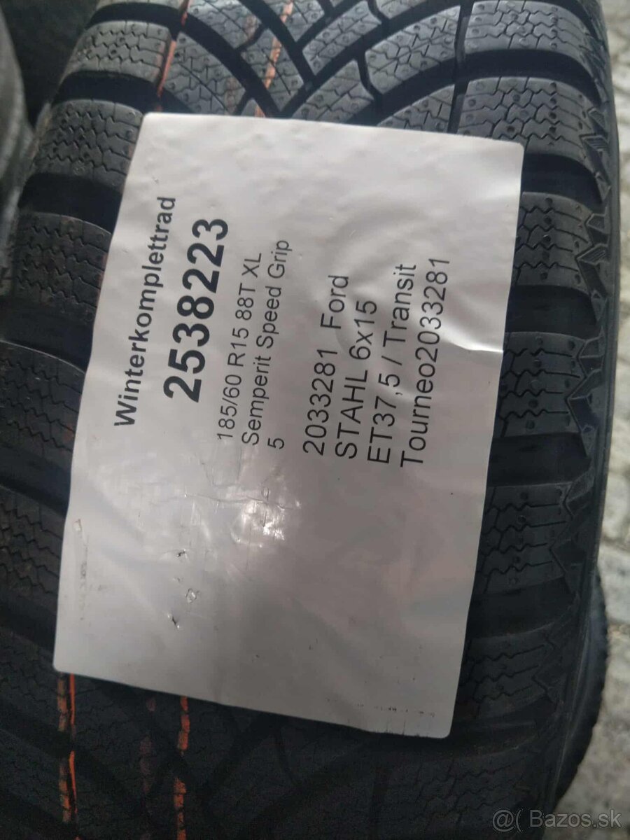 FORD R 15 + TPMS + zimné 185/60 15. - 5