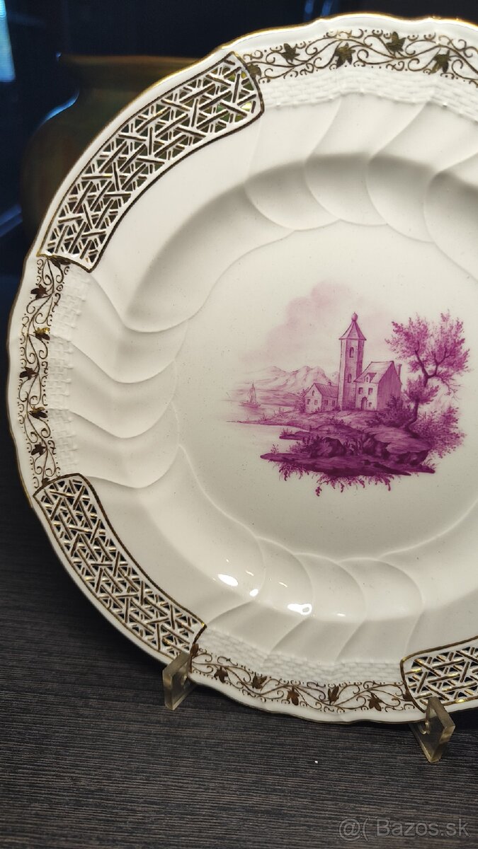 KPM Berlin- nástenný tanier - 5