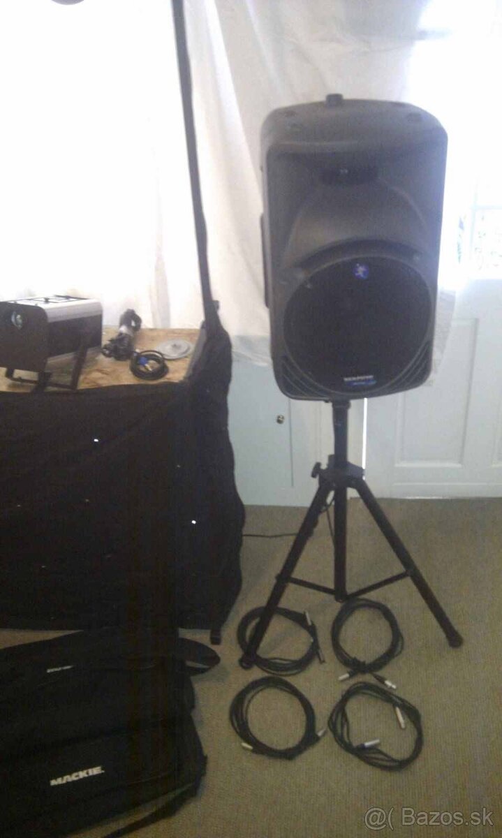Kompletný profesionálny mobilný DJ zvuk - 5
