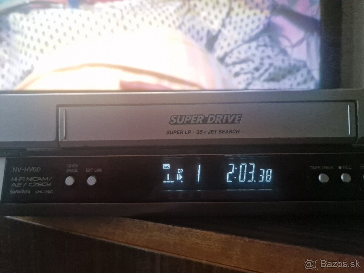 HIFi Stereo Panasonic VHS videorekordér - 5
