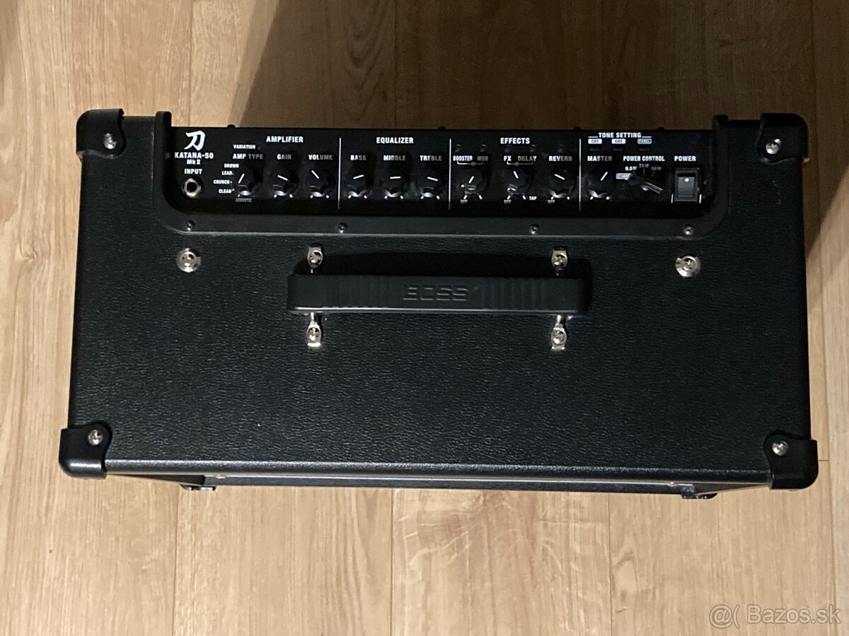 Predám ako nové gitarové kombo značky Boss Katana MKII - 5