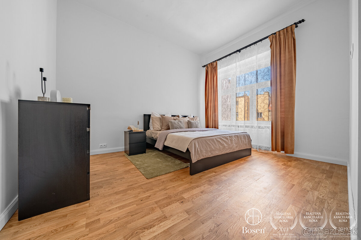 BOSEN | Nadštandardný 3 izbový byt s vysokými stropmi, Staré - 5