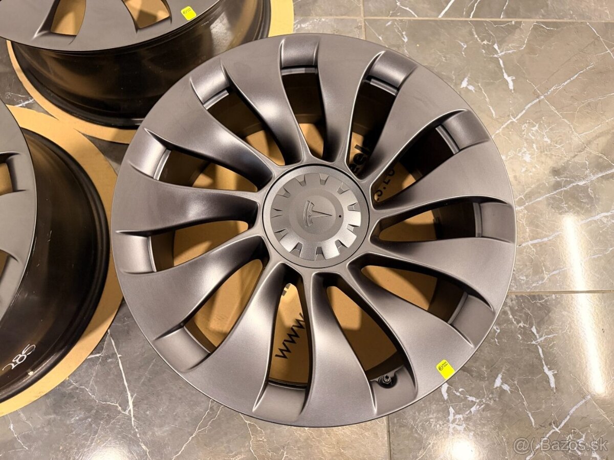 originál sada alu kola Tesla Model 3 r20 bez pneu - 5