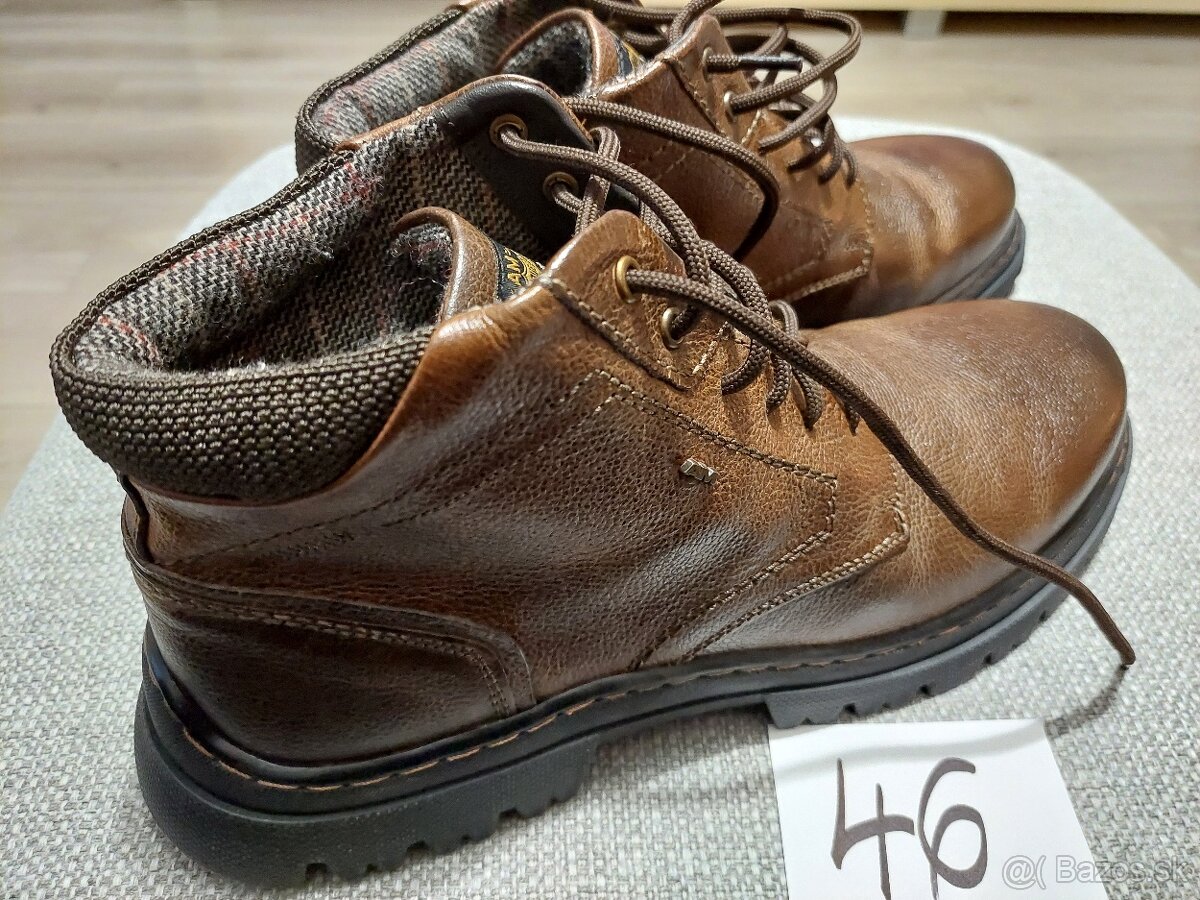 Pánske zimné topánky čižmy 46 - 5