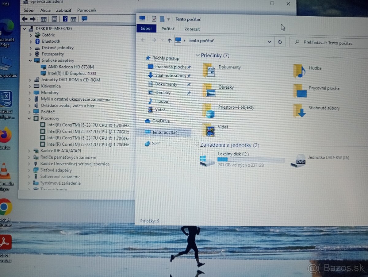 Dell inspiron 17R , Intel core i5 , 8gb ram , 256gb ssd - 5